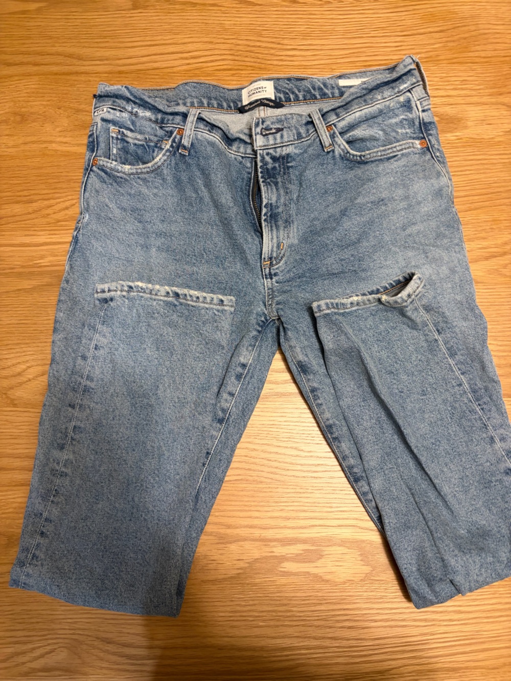 Citizens Of Humanity Light Blue Skyla Jeans